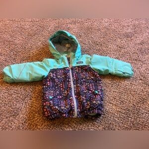 Patagonia Kids Puffer Jacket - Teal and Multicolor